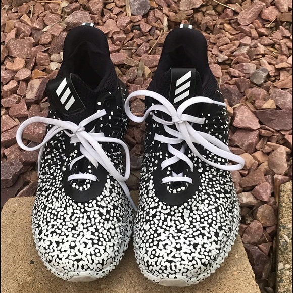Adidas Alphabounce Blackwhite Polka Dot 